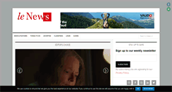 Desktop Screenshot of lenews.ch